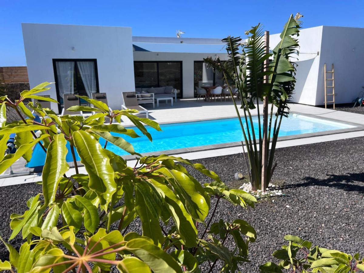 Villa Valentina, Piscine Chauffee Et Serenite Lajares Exteriör bild